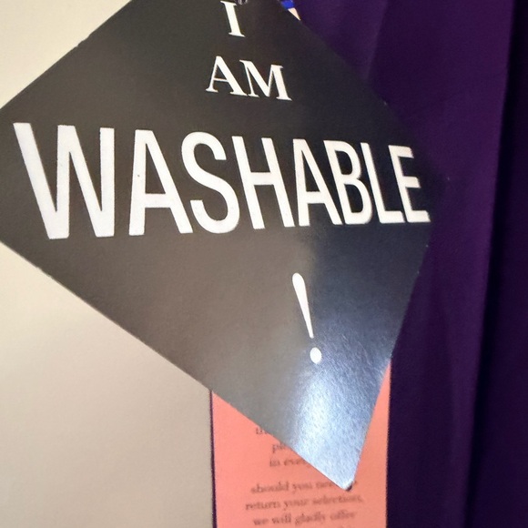 Dress Barn Purple Maxi Dress with Tassel Ring Accent - Picture 5 of 5